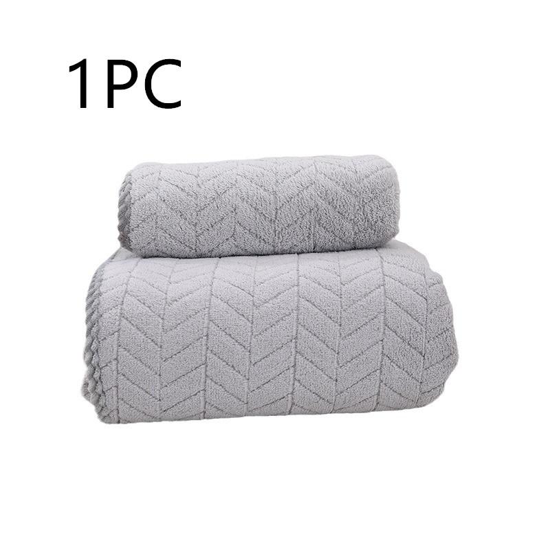 Hochwertige dicke Badetücher aus Korallenfleece, weiche und saugfähige Handtücher, Sport-Strandtücher für den Heim- und Hotelgebrauch