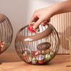 1PCS Iron Coffee Capsule Holder Fruit Snack Storage Rack Multifunctional Hollow Coffee Pod Storage Rack Suitable For Home Cafes