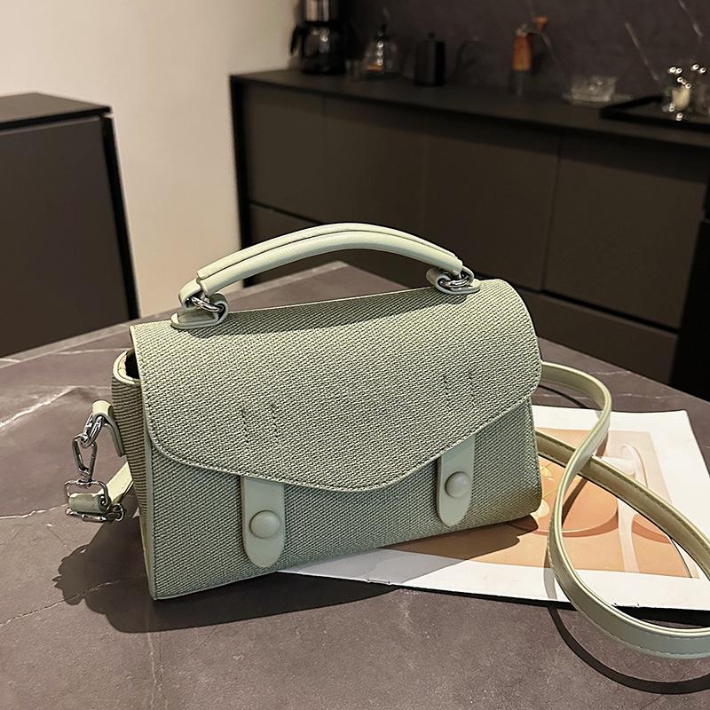 Popular Small Bag Women's Summer New Fashion Messenger Bag Portable Mailman Small Square Bag
