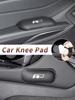 abcd1 Car Knee Leg Protective Pad Foot Armrest Cushion Accessories For VW R LINE Golf 4 6 7 GTI Tiguan Passat B7 CC Jetta MK5 MK6 Polo