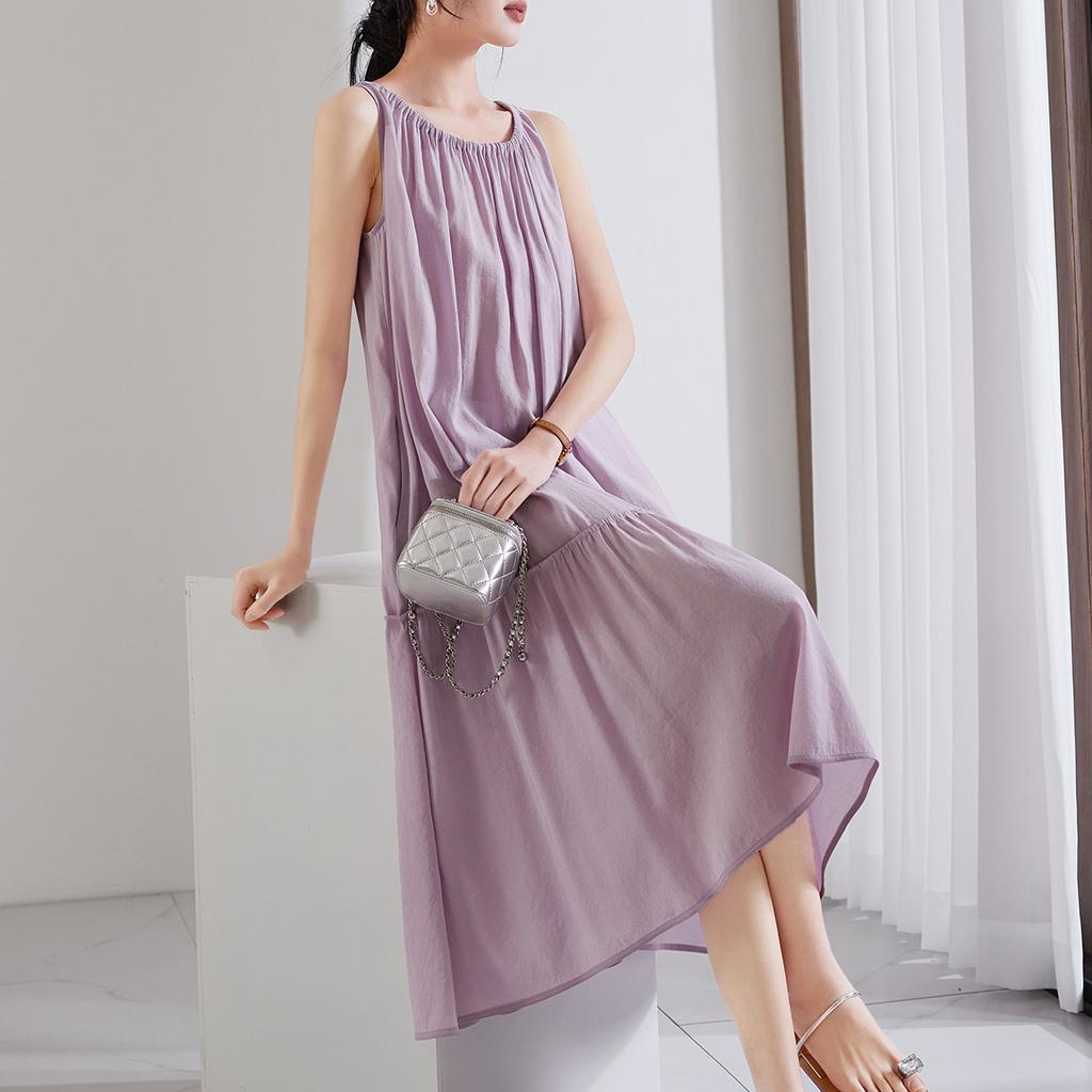 French Retro Camisole Dress