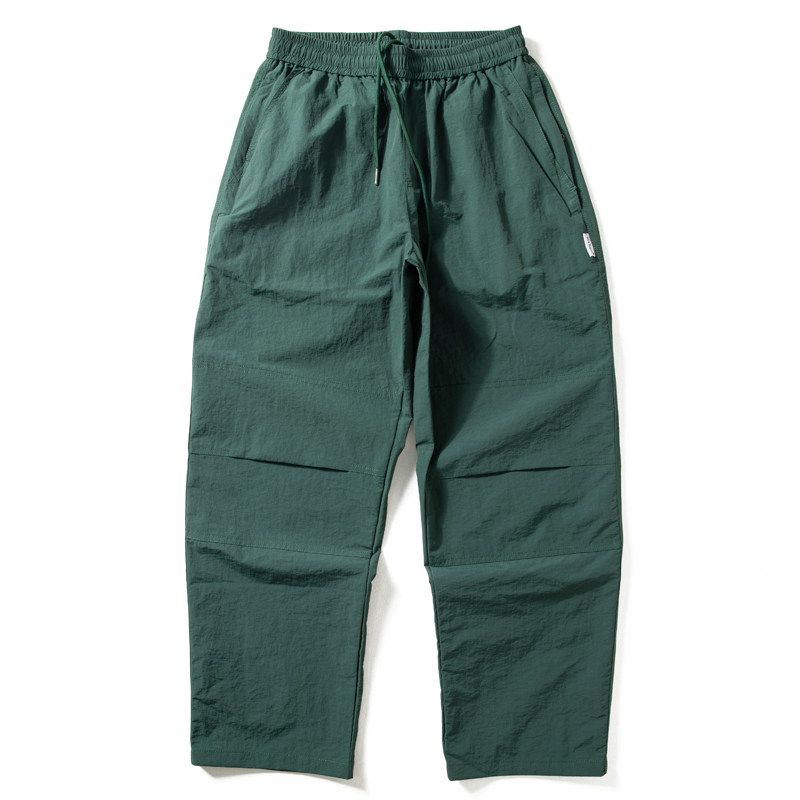 Casual Pants Men Summer Thin Waterproof and Hard-Wearing Durable Paratrooper Pants Youth Trendy Handsome Easiest for Match Loose Straight Trousers