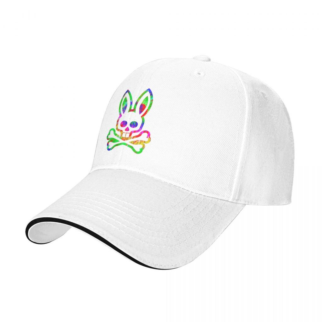 Colorful Skeleton Rabbit Bunny Camping Baseball Caps For Womens High-end Female Beach Dad Hats Trucker Cap