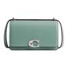Bandit Refined Calfskin Shoulder Bag, Crossbody Bag Small Women's Blue Crystal CV461-LHAQM