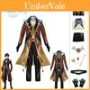 Disfraz de Cosplay de Zhongli de Genshin Impact para Fiesta de Halloween para Adultos