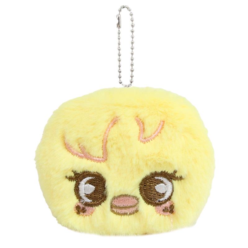 Kpop Stray Kids SKZOO Face Plush Keychain, Cute Cartoon Animal Head Stuffed Pendant, Soft Bag Charm Fan Merch Gift