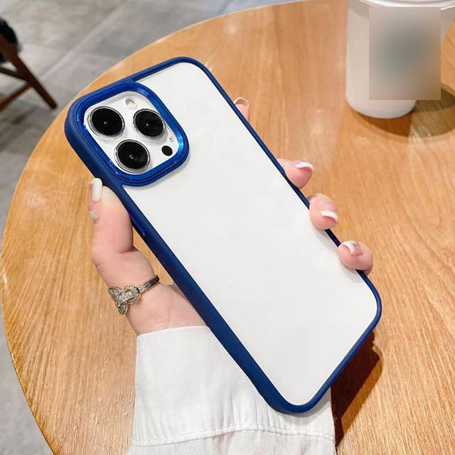 

Мягкий силиконовый акриловый чехол с покрытием для Iphone 12 Pro 14 13 11 Pro Max Xs X Xr Se 2020 2022 7 8 Plus, прозрачные защитные чехлы For iPhone 13Pro Max