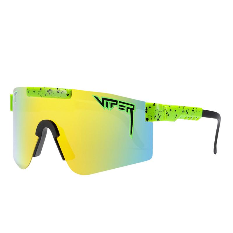 Fashionable Pit Viper Outdoor Sunglasses With Polarized Lenses And Windproof Design For Enthusiasts