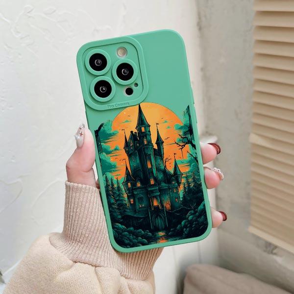 Abstrakter Stil Leuchtturm Handyhülle Für iPhone XS XR X 11 12 13 14 Pro Max 7 8 14 Plus SE 2020 Weiche Silikon Rückseite Hüllen