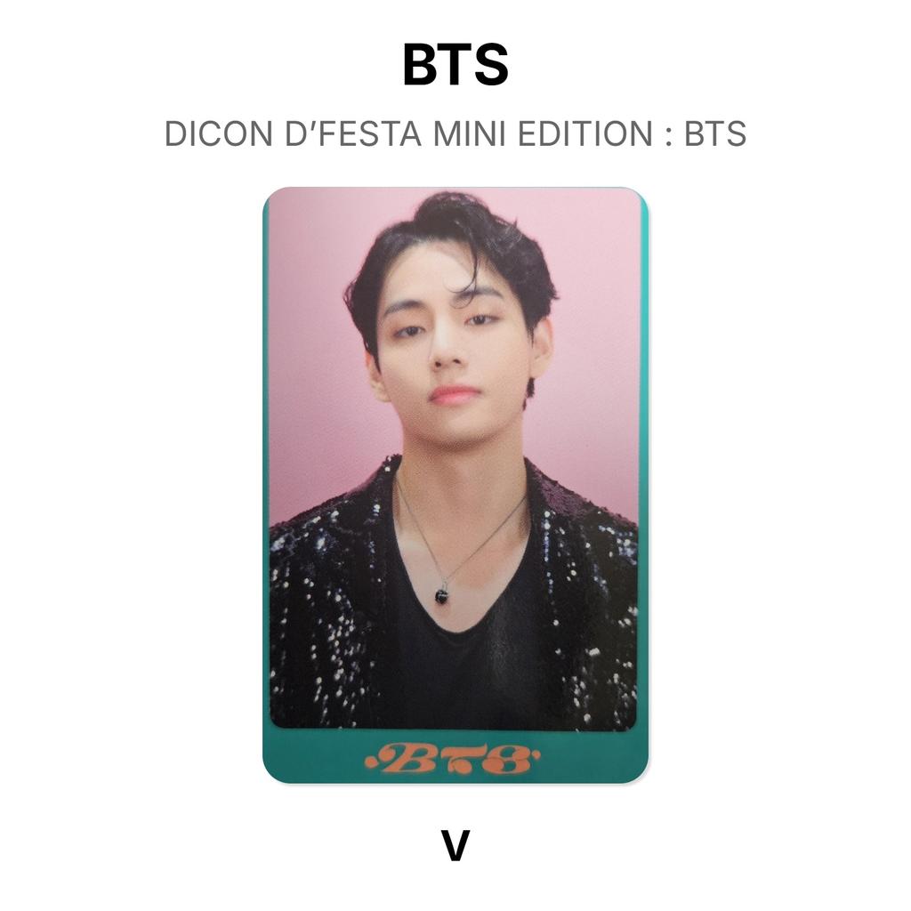 BTS DICON D’FESTA MINI EDITION : BTS Official Photocard