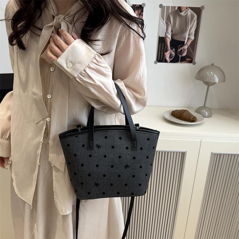 Fashion Large-capacity Tote Bag Women's 2025 Autumn New Casual Retro Shoulder Bag Commuter Handbag Bag