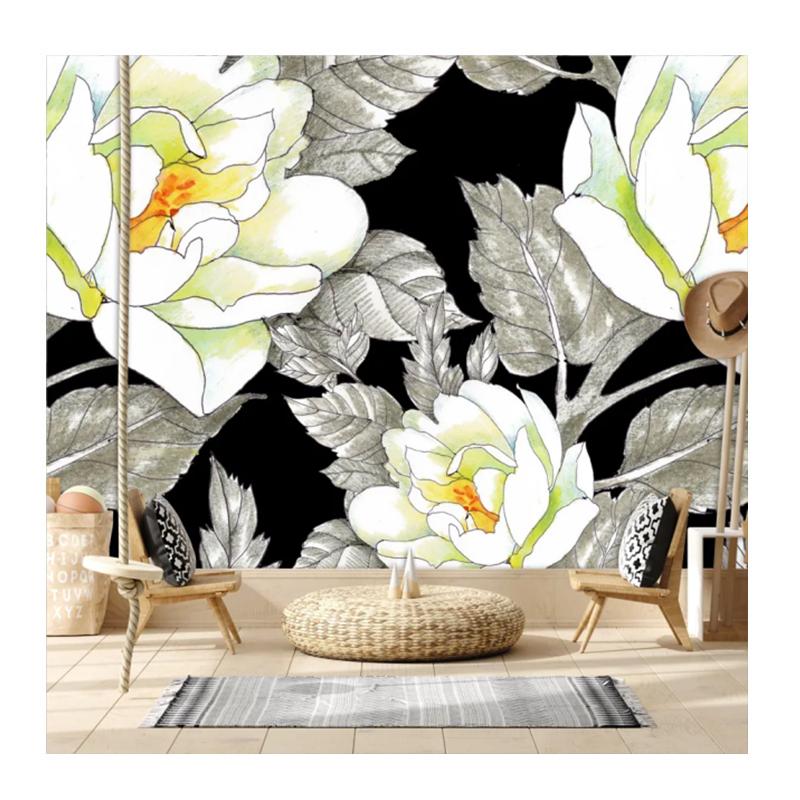 

Modern Creative Home Mural Retro Floral Wallpapers For Living Room Bedroom Wall Mural Home Decor 200 cm(W) x 140 cm(H)