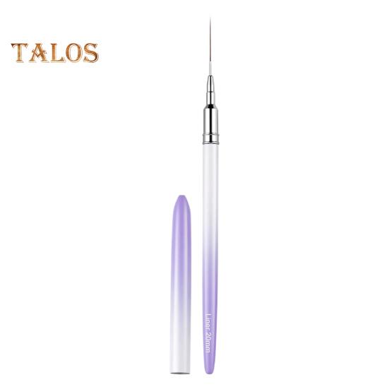 Nail Art Pen Pictură cu peri flexibili de lungă durată Frumos Nail Art Liner Brush Pen Instrument de frumusețe