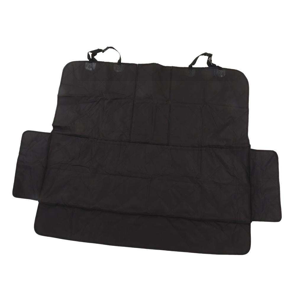 Hunde-Autositzbezug, weich, wasserdicht, Oxford-Stoff, atmungsaktiv, faltbar, für die Rücksitzbank des Autos für Haustiere