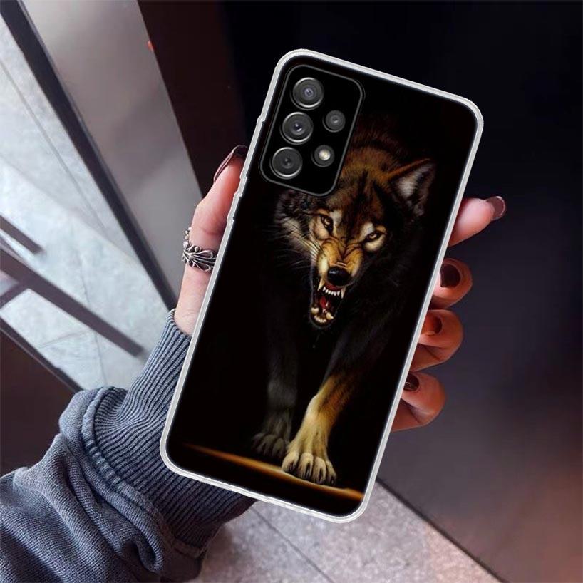 The Wolf Phone Case For Samsung Galaxy A17 A16 A26 A36 A56 A15 A25 A35 A55 A14 A13 A54 A53 A34 A24 A33 A23 A05S A04S Galaxy A16