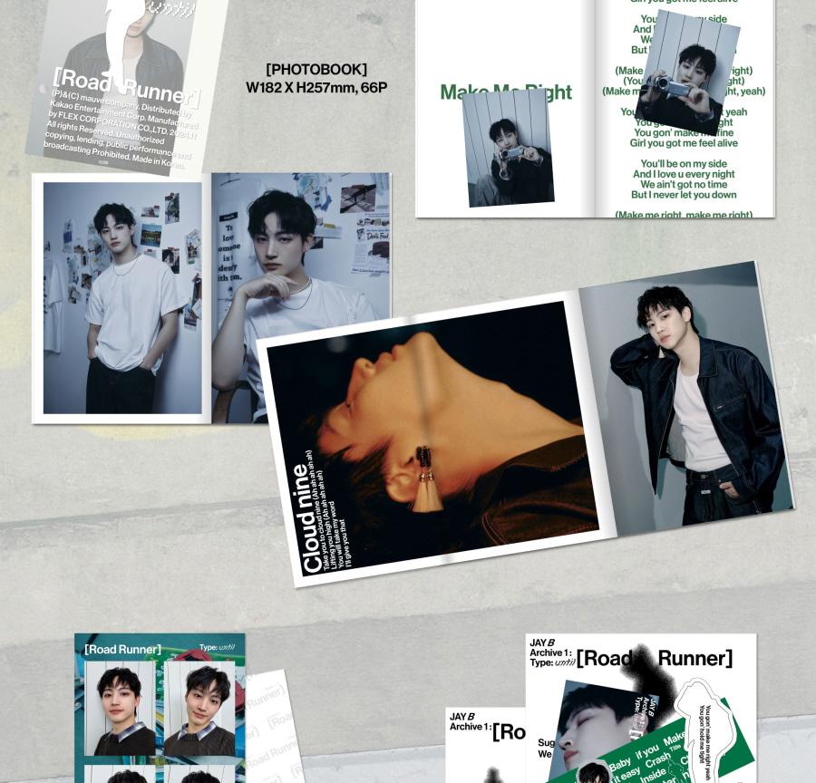 JAY B (GOT7) Archive 1: [Road Runner] 1st Full Album