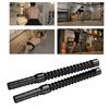 2 Stück Battle Rope Federstange Professionelle Battle Rope Stange Tragbare Trainingsstange für Heim-Körpertraining Muskelaufbau