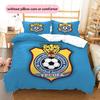 Les Léopards Pattern Bedding Quilt Set  Home Decoration  Gift (1 * duvet cover + 2 * pillowcase  without core)