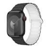 Compatible Silicone Magnetic Buckle Band for Apple Watch Series 1-11, Ultra 3, SE 3 Three-Bead Style