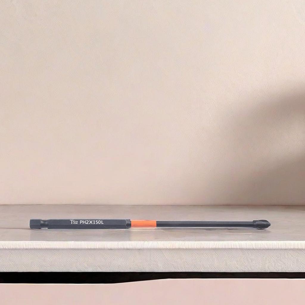 1/4Inch Hex Screwdriver Bit 1pc Black PH2 Brand New