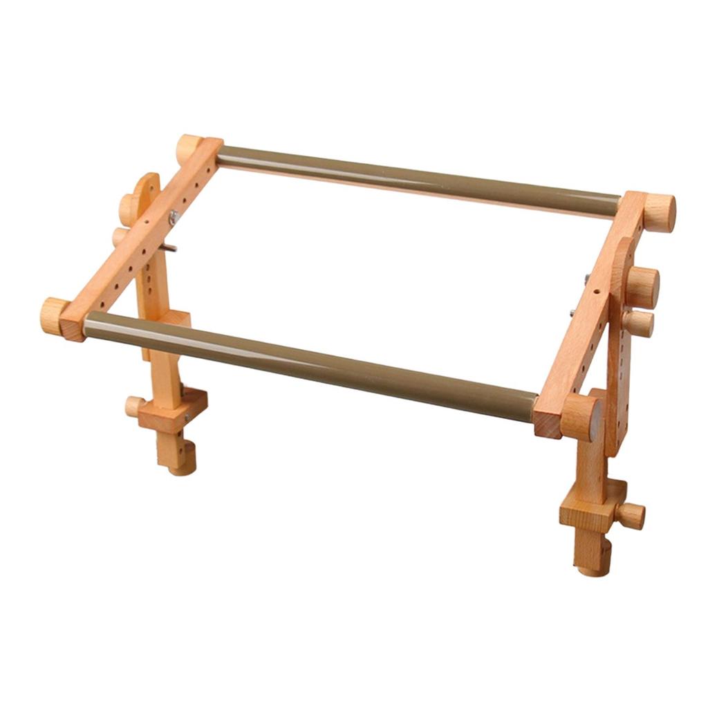 Adjustable Embroidery Stand Household Professional,Rotated,Needlework Stand Holder,Cross Stitch Frame Wooden for Tapestry Frame