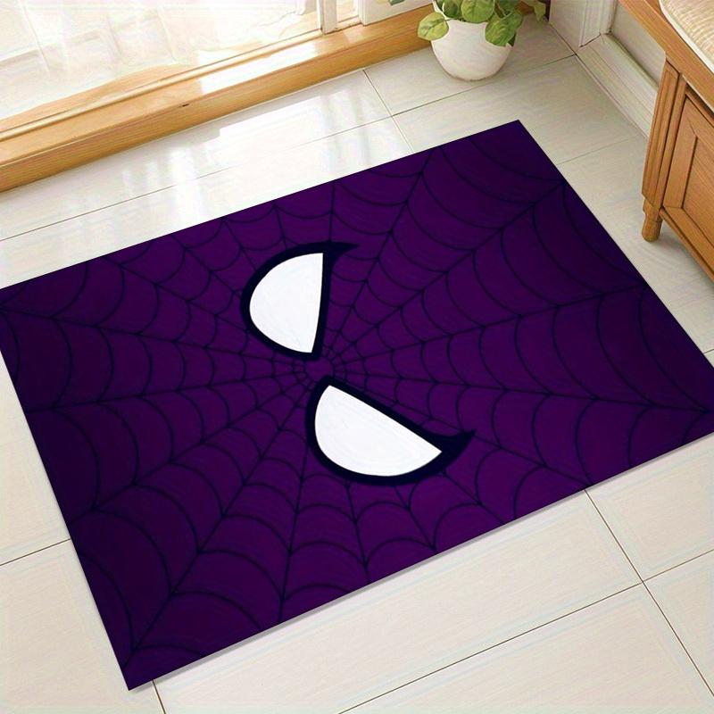 

1pc. Spider-Man Web Pattern Rug - Home Decor Carpet, Office Mat, Chair Cover, Outdoor Blanket, Giftz041044 60cm by 90cm