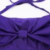 Girls' Two-Piece Mermaid Swimsuit with Bow and Fish Scales