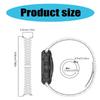 Waterproof Watch Strap Wristband for Watch Ultra 47mm Sports Watch Metal Band Anti-scratch Sweatproof Strap