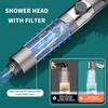 Ion Drop Filter Shower Head, Equipped With Hose/bracket, Adjustable Filter Shower Head, 5 Replacement Filter Cartridges