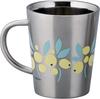 Moomin Stainless Steel Double-Sided Mug (360ml) (Moomin) Made in Japan (Body: China, Japanese Painting) Yamaka Shoten MM8101-856