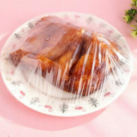 Elastic Food-Grade Disposable Bowl Covers with Self-Sealing Fresh-Keeping Film