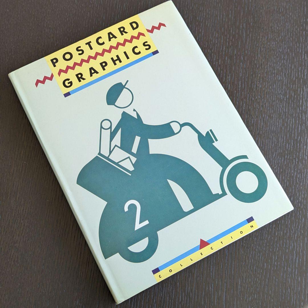 

[USED] Postcard Graphics 2 Design Art Book Pie Books