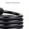 Heavy-Duty Stainless Steel Bike Lock Anti-Theft Chain for Mountain Electric Bicycles