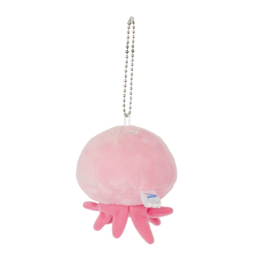 [Aqua] Plush Toy Marine Anywhere Friends Keychain Jellyfish Pink 00080080