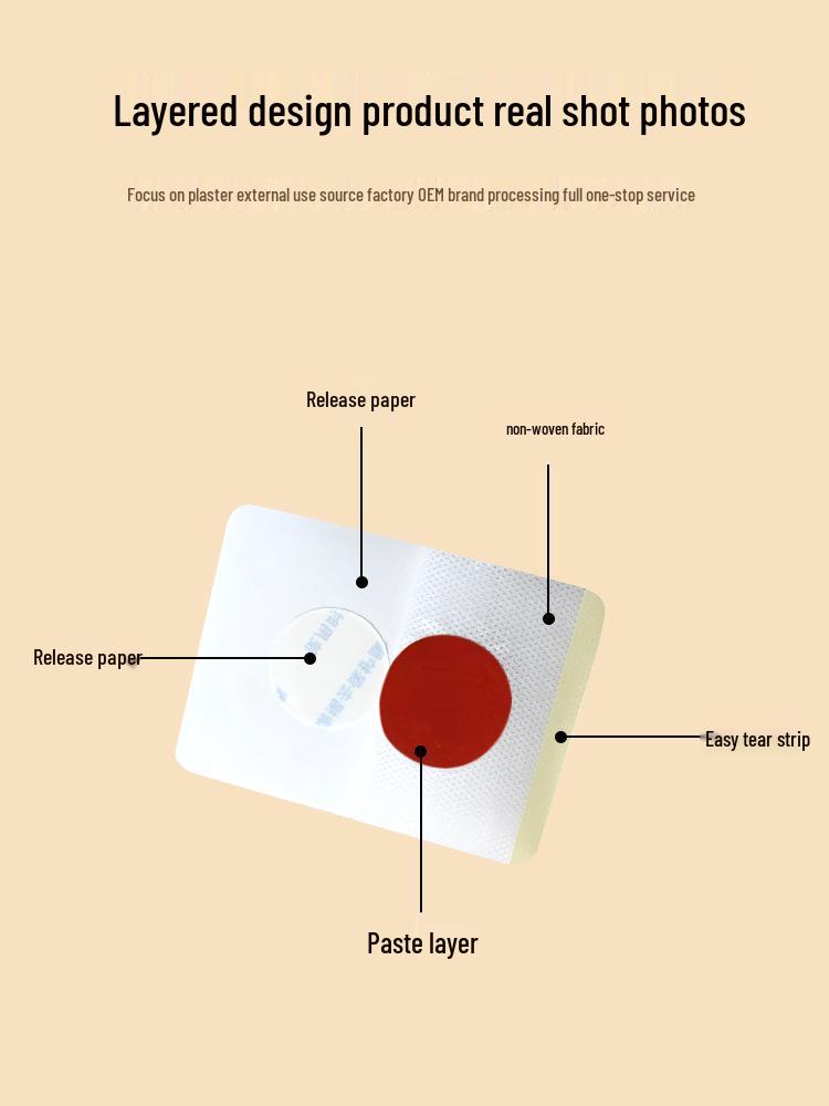 Moxibustion Mugwort Health and Acupoint Patches for Navel Therapy