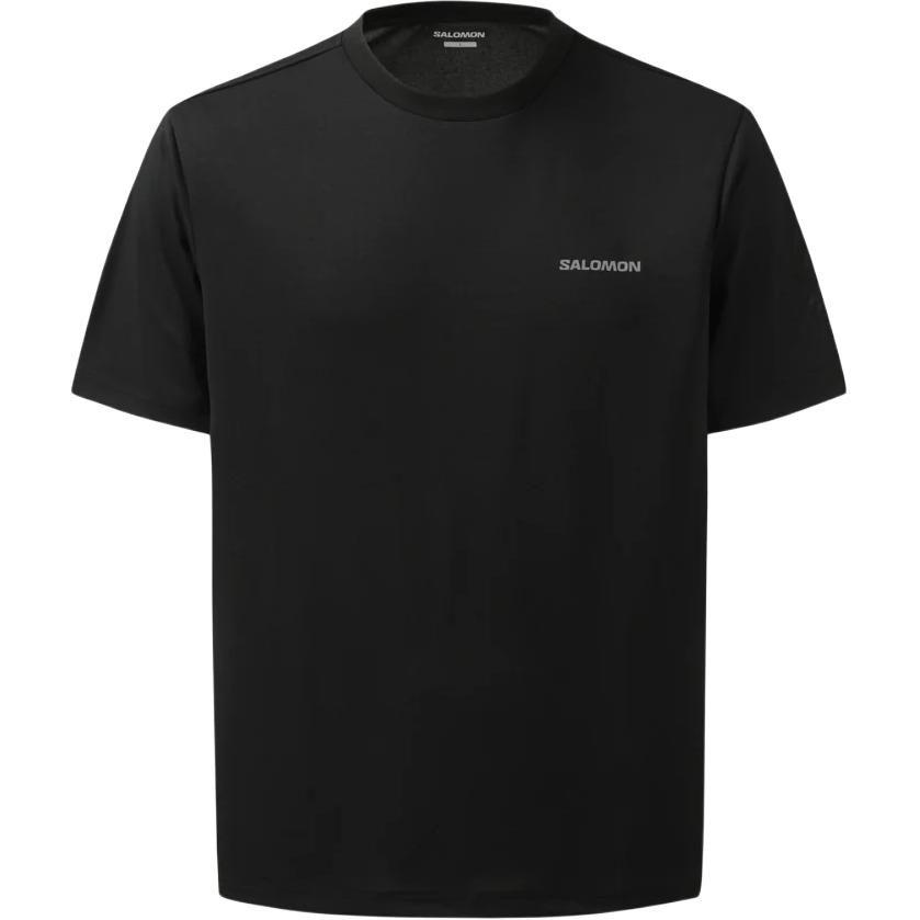SALOMON T Shirts Men's Black Crew Neck LD0064800