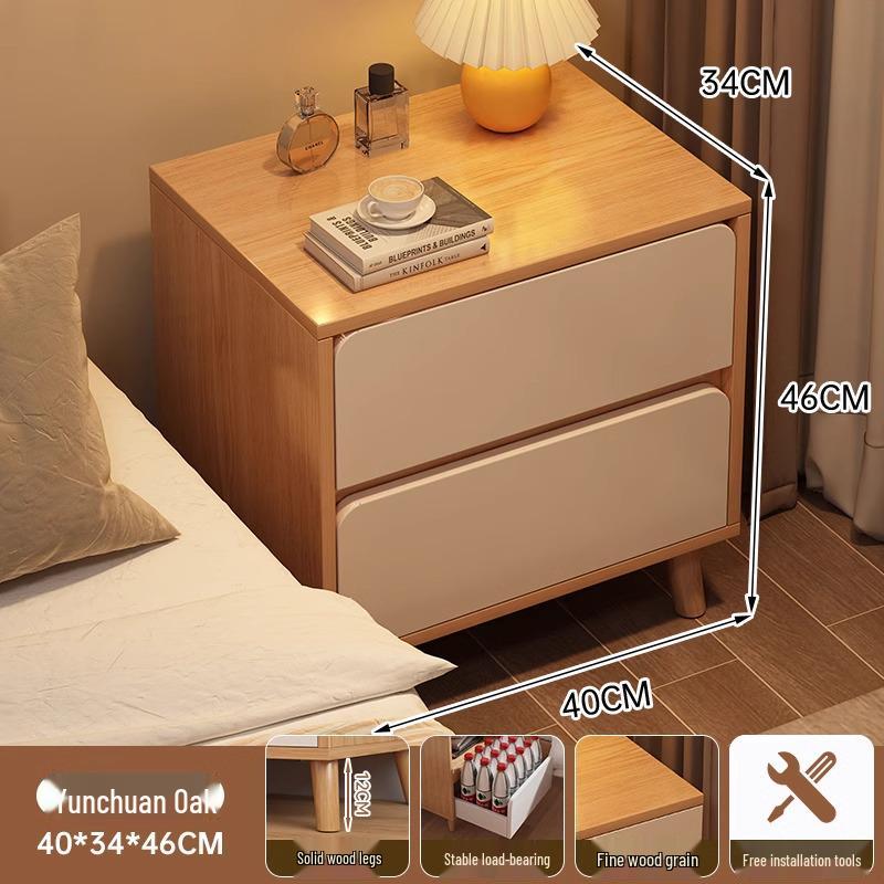 Modern Bedside Storage Cabinet for Bedrooms and Rentals