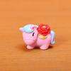 6 Piece Chinese Zodiacs Horse Miniature Figurine Resins Craft Desk Decors Ornaments for Home Office New Year Celebration