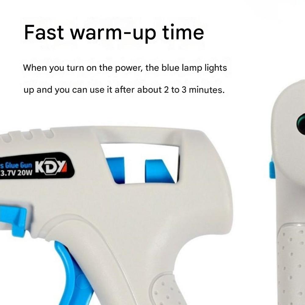 KDY Cordless Rechargeable Glue Gun (7mm) KGG-20,