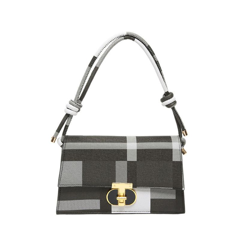 Stylish And Minimalist Shoulder Bag With Large Capacity For Everyday Use In Black Pink And Blue