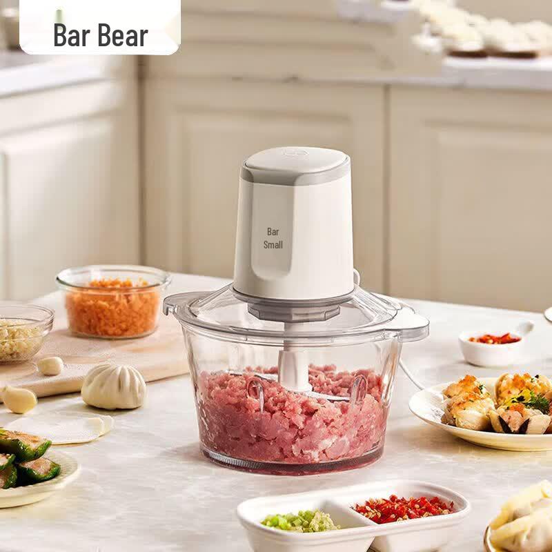 Bear Electric Meat Grinder & Food Processor CN plug (adapter included)