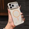 Slim Matte PC Frameless Wireless Charging Magnetic ForMagsafe Case ForiPhone Air 17 16 15 14 Plus 13 12 11 Pro Max Hard Cover