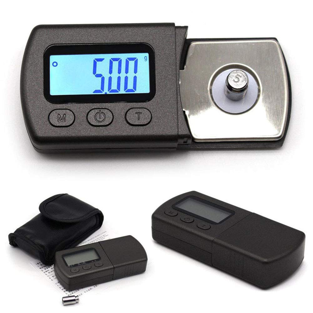 Alioay stylus force meter for record LP high precision stylus force measures stylus force in increments up to comes with leather case players, audio,