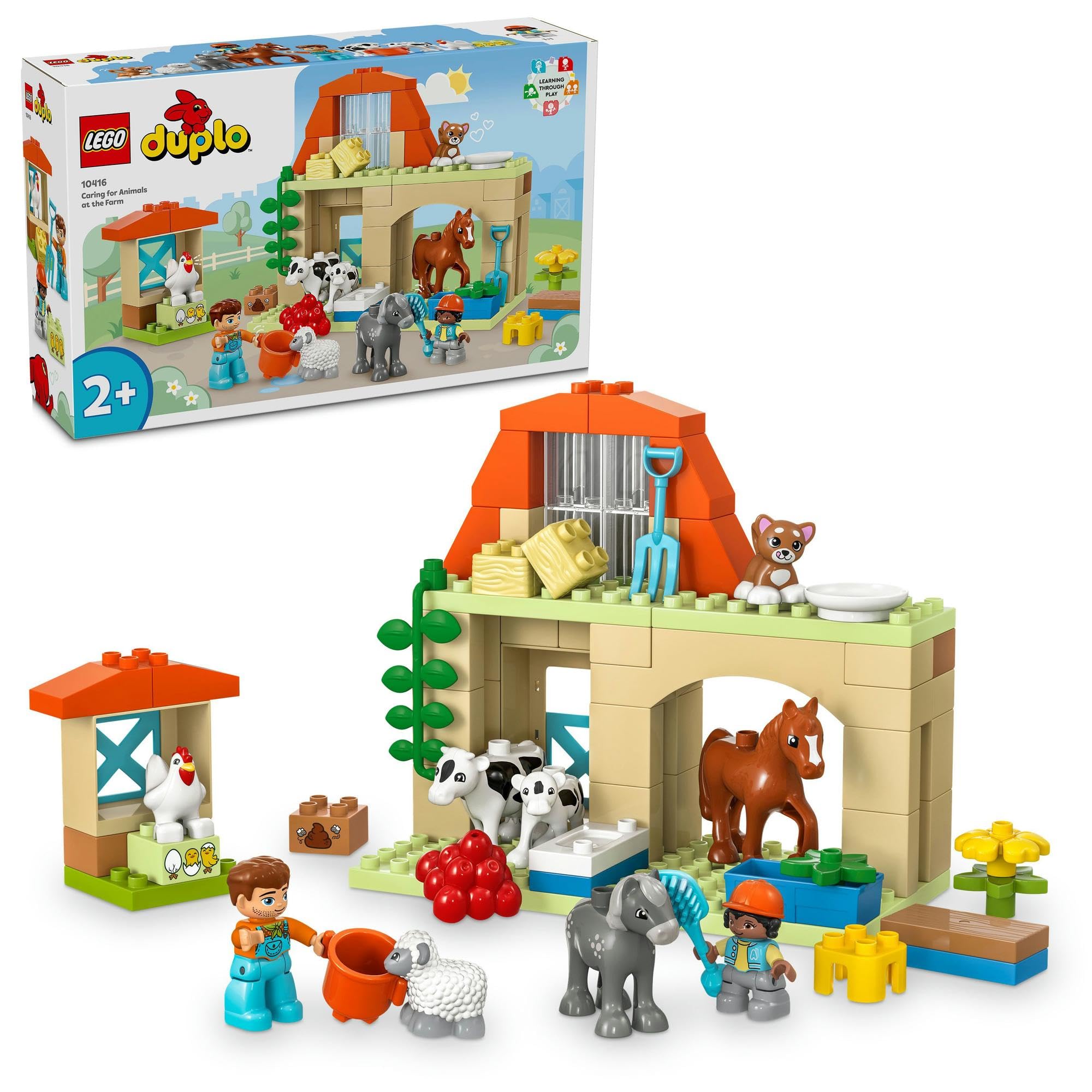 

LEGO Duplo Duplo Town Home Toys Present Birthday Blocks Educational Christmas Boys Girls Children 1 and a half Years Old 2 Years Old 4 Years Old
