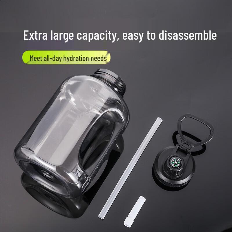 LeQianChu 1500ml Large Capacity Sports Water Bottle