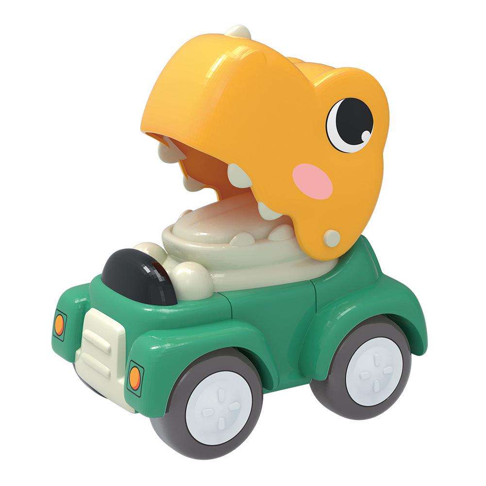 Tyrannosaurus Rex Pull-Back Toy Car for Kids