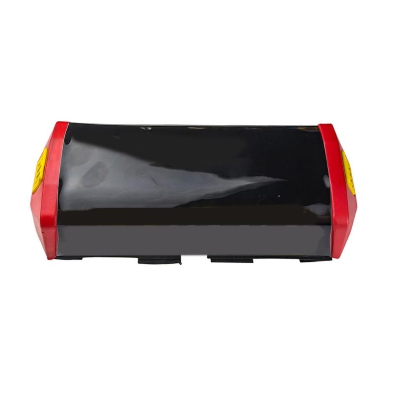 Removable Shockproof Chest Protectors Pad for Motorcycle Handlebars with Customizable Color Option Anti Vibration Design красный