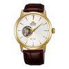 Esteem II Open Heart Automatic White Dial Men's Watch FAG02003W0, Gold Tone, Classic