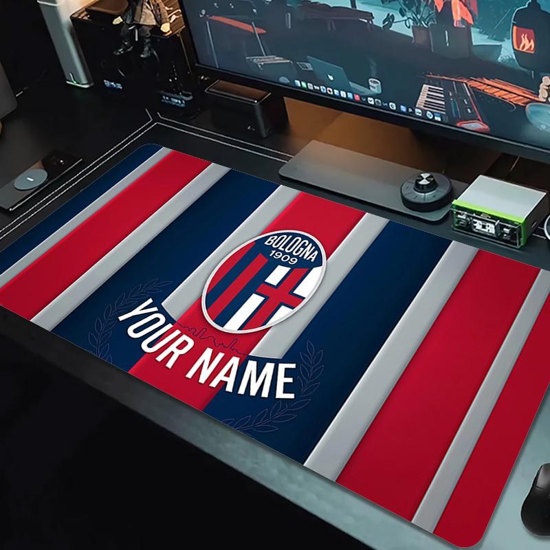 Bologna F.C. 1909 Print Cushion Non-slip Laptop Tablet Big Mousepad XXL Mat Mini PC Playmat With Lock Edge