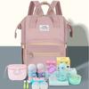 Multi-Functional Nappy Backpack Bag Portable Mom's Outting Bag Mommy Bag  for Nursing